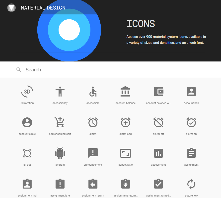 Material Icons